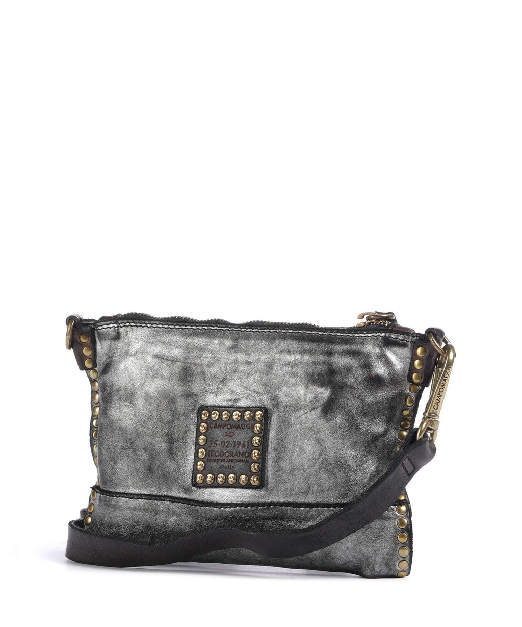 Campomaggi Crossbody bag lead grey