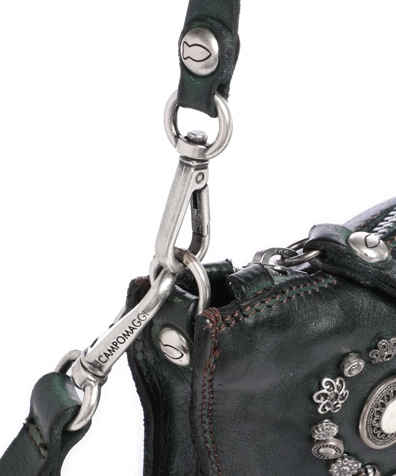 Campomaggi Shoulder bag green bottle