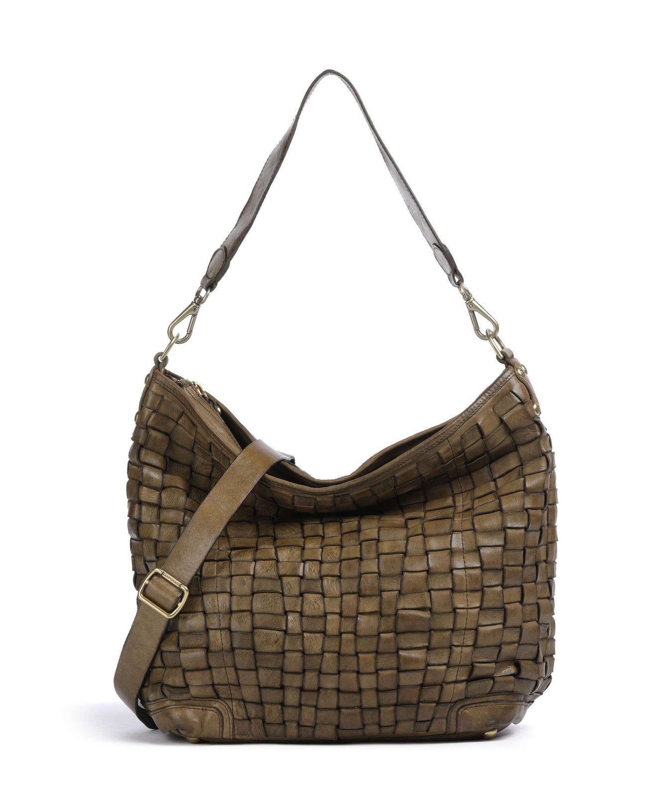 Campomaggi Hobo bag verde militare