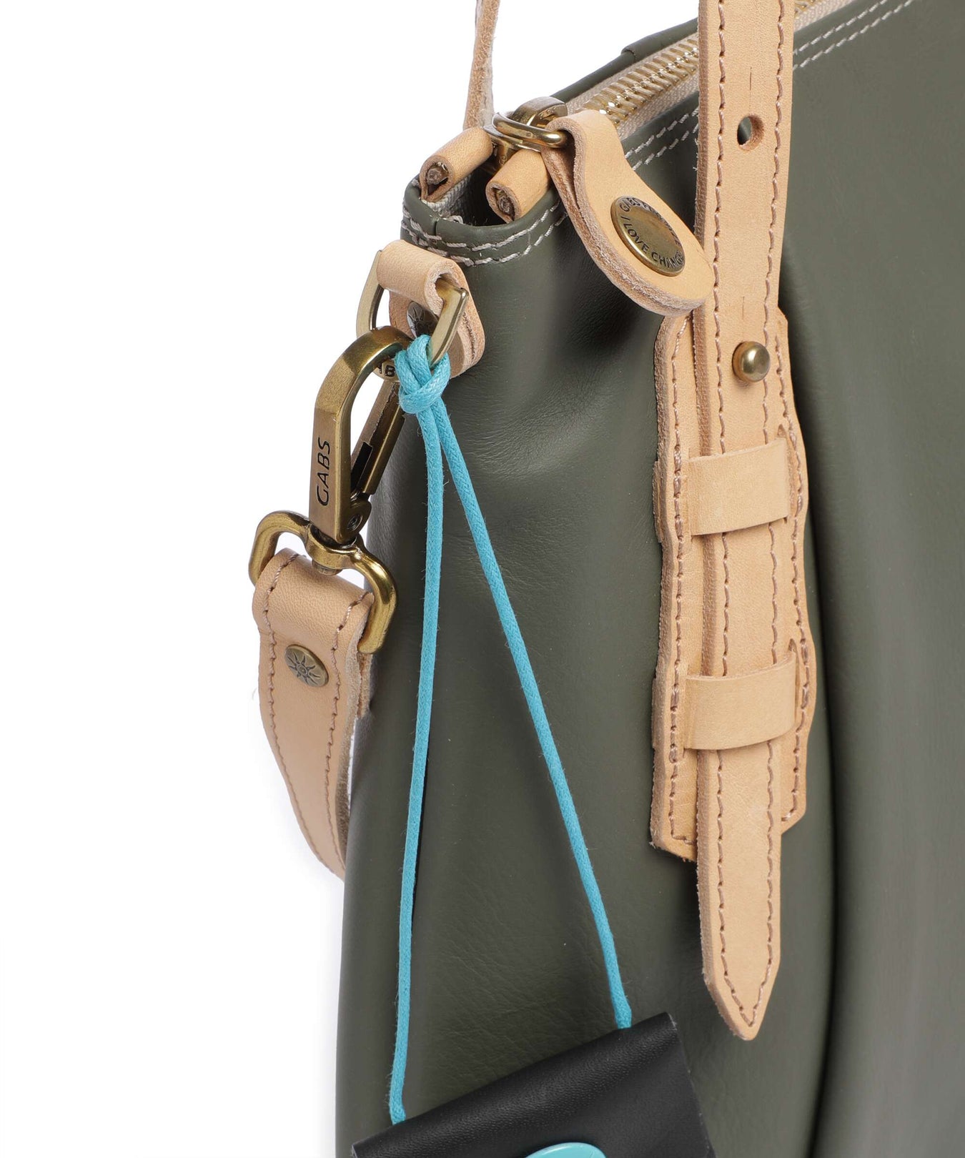 Gabs Naxos Yoana Tote bag verde militare