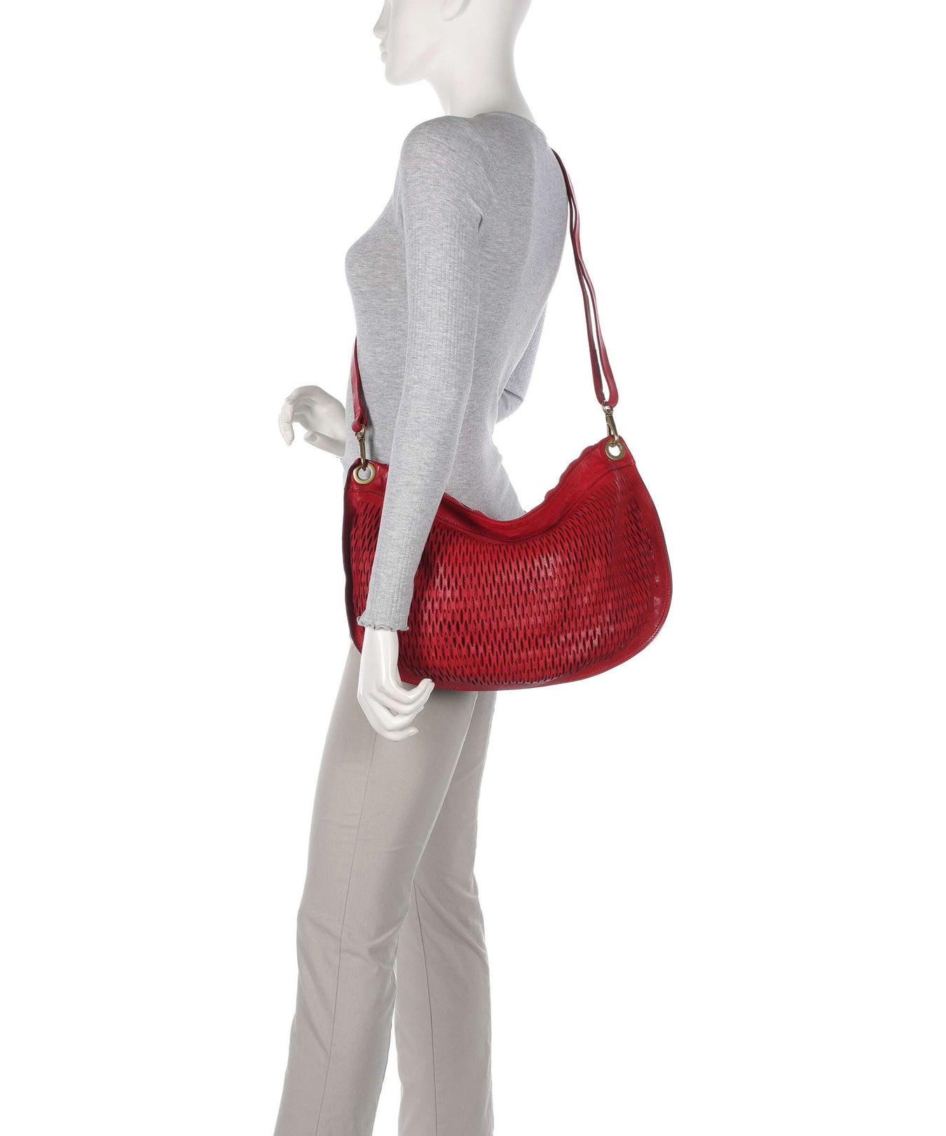 Campomaggi Hobo bag rosso