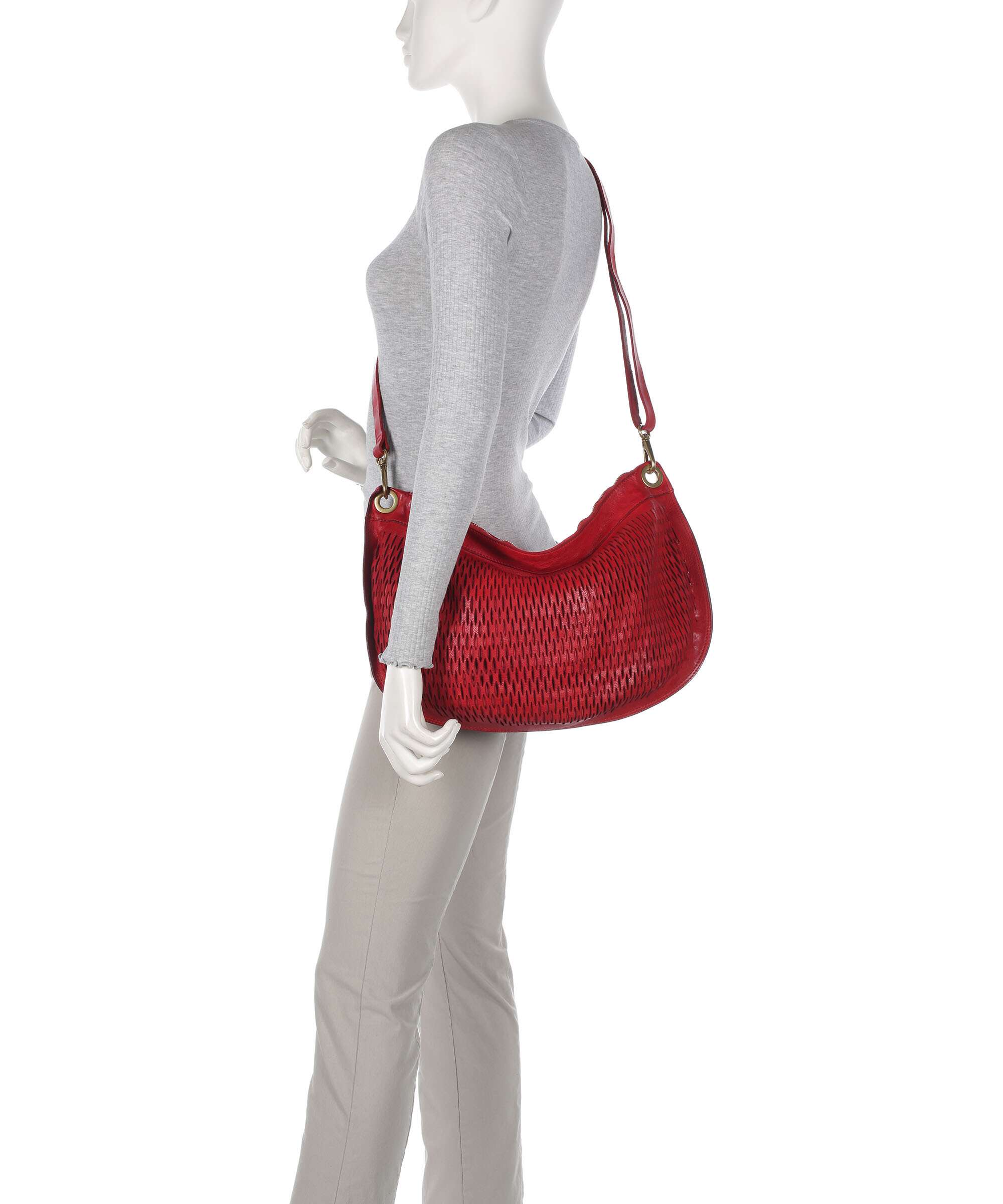 Campomaggi Hobo bag rosso