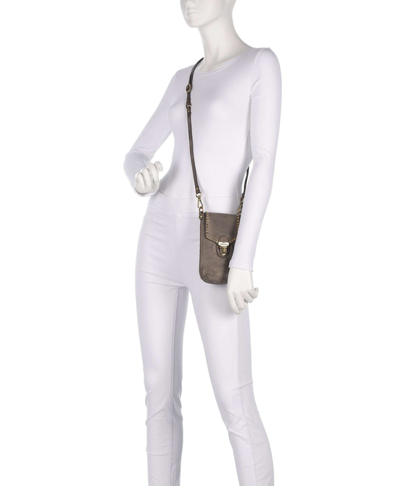 Campomaggi Phone bag cemento