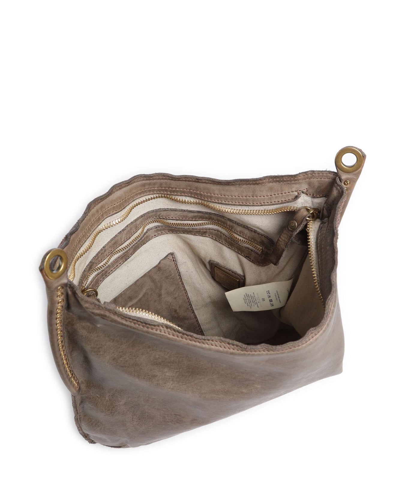 Campomaggi Hobo bag cemento