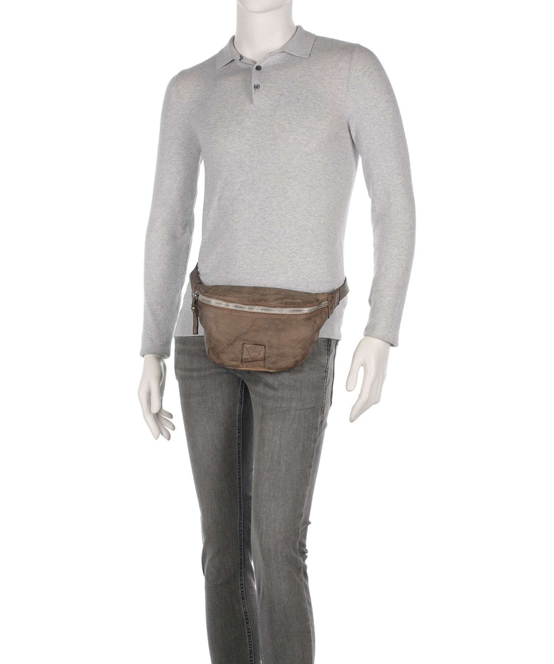 Campomaggi Fanny pack cemento