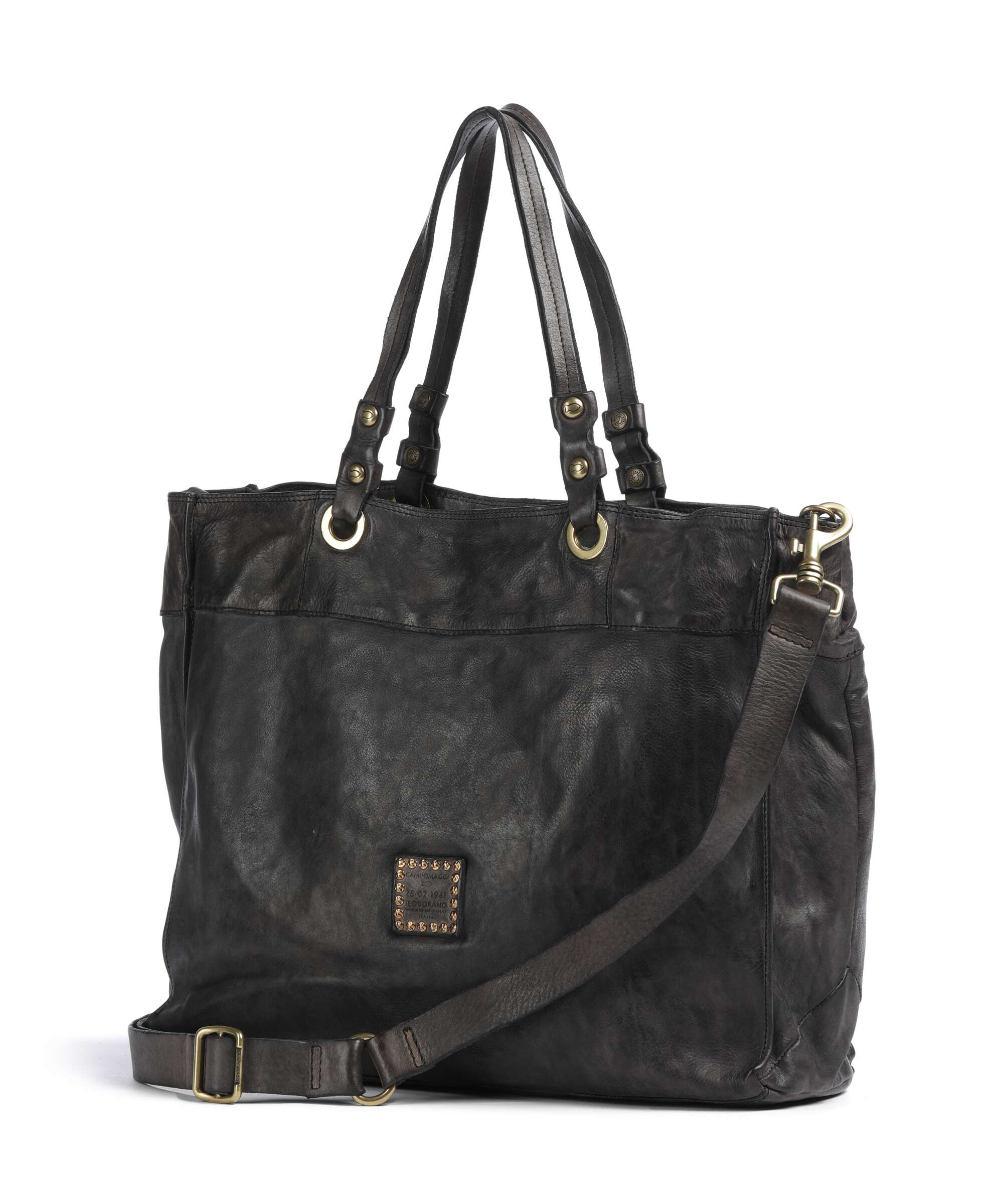 Campomaggi Tote bag grigio