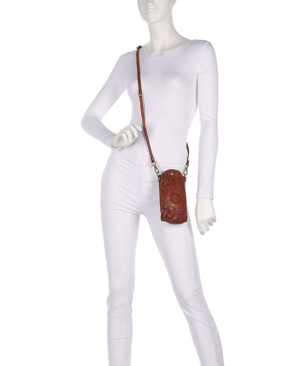Campomaggi Phone bag cognac