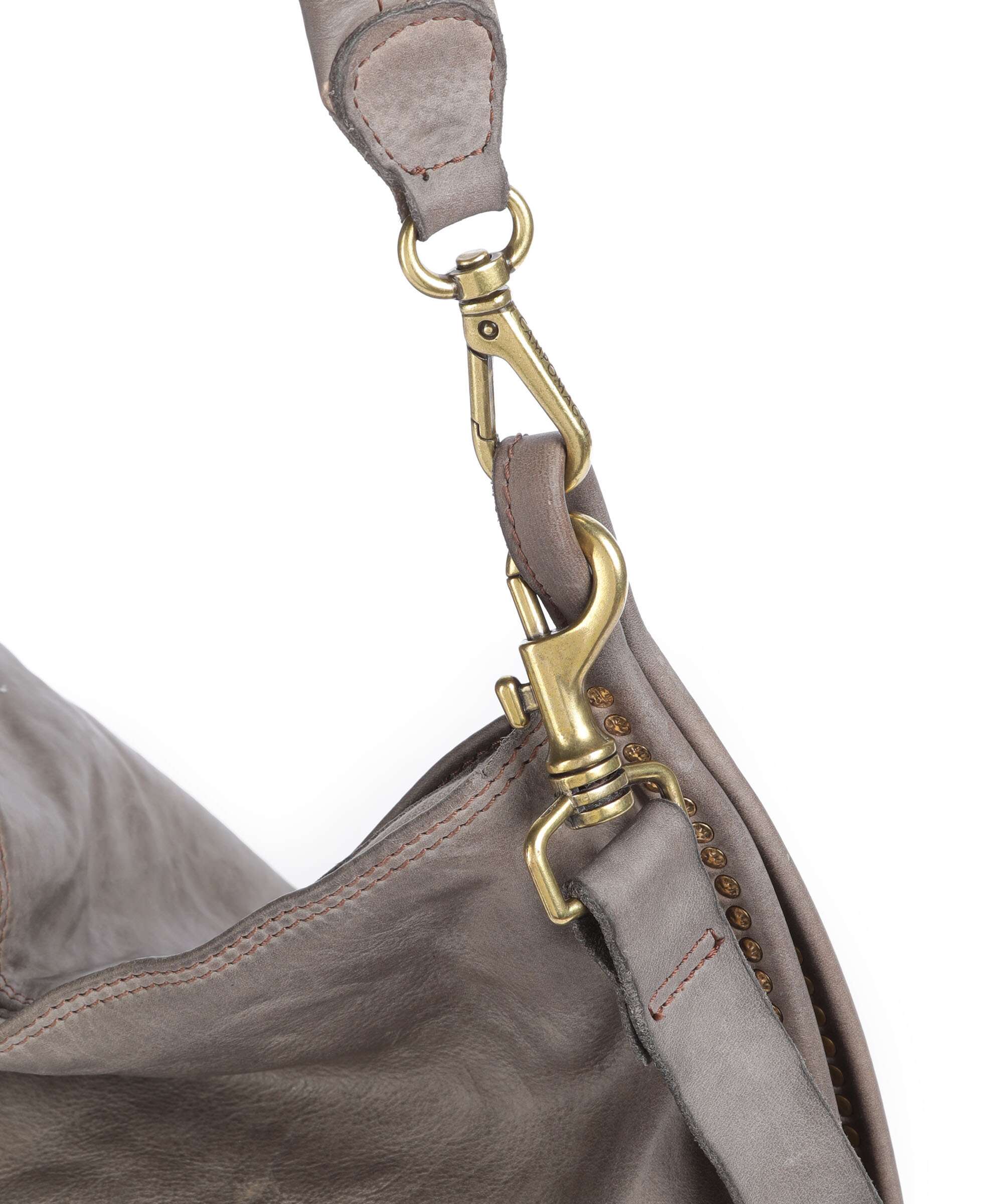 Campomaggi Hobo bag cemento