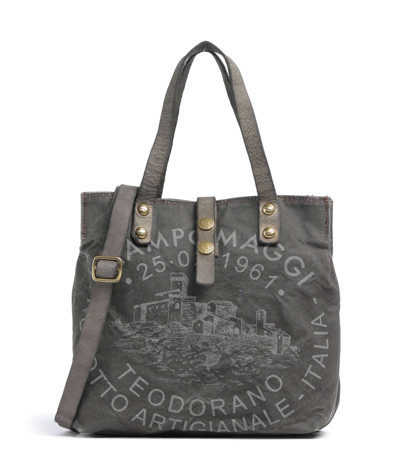 Campomaggi Handbag grigio ghiaccio
