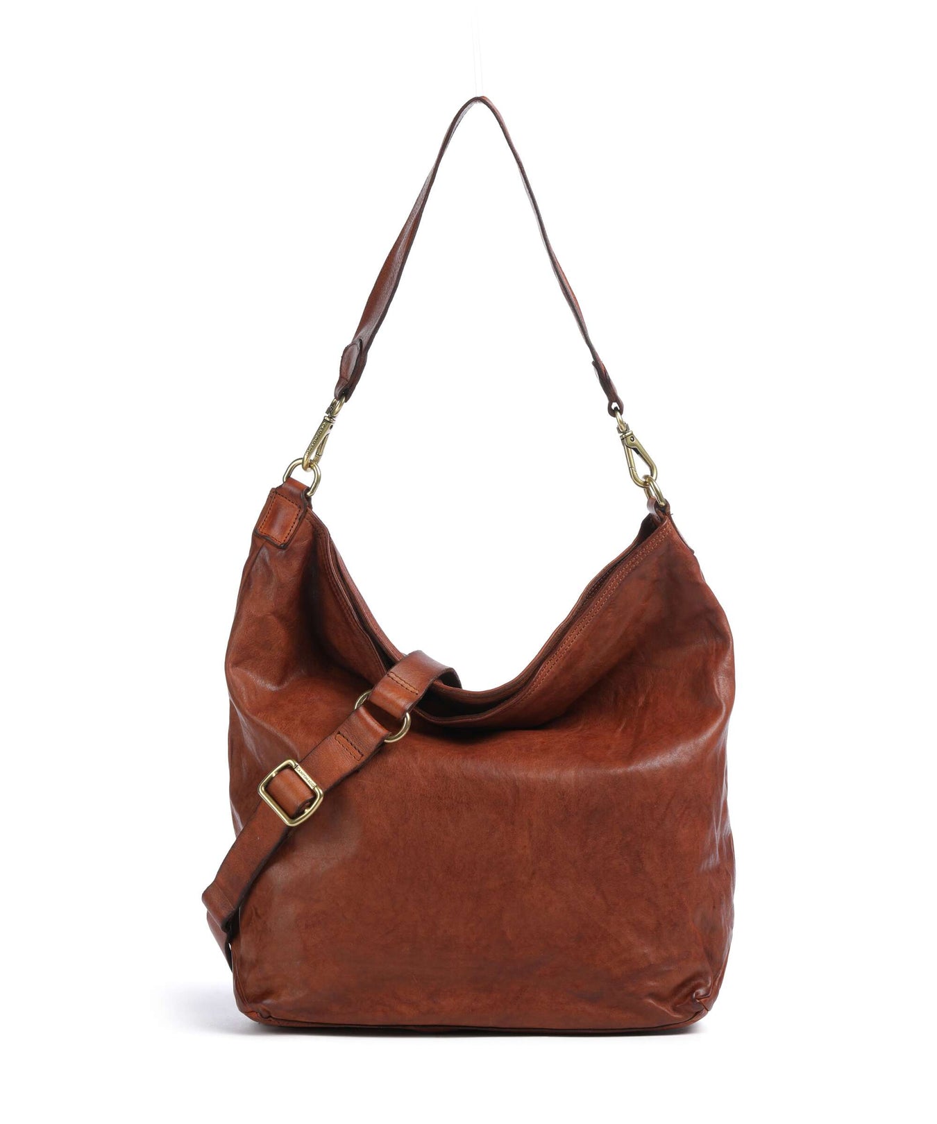Campomaggi Hobo bag cognac