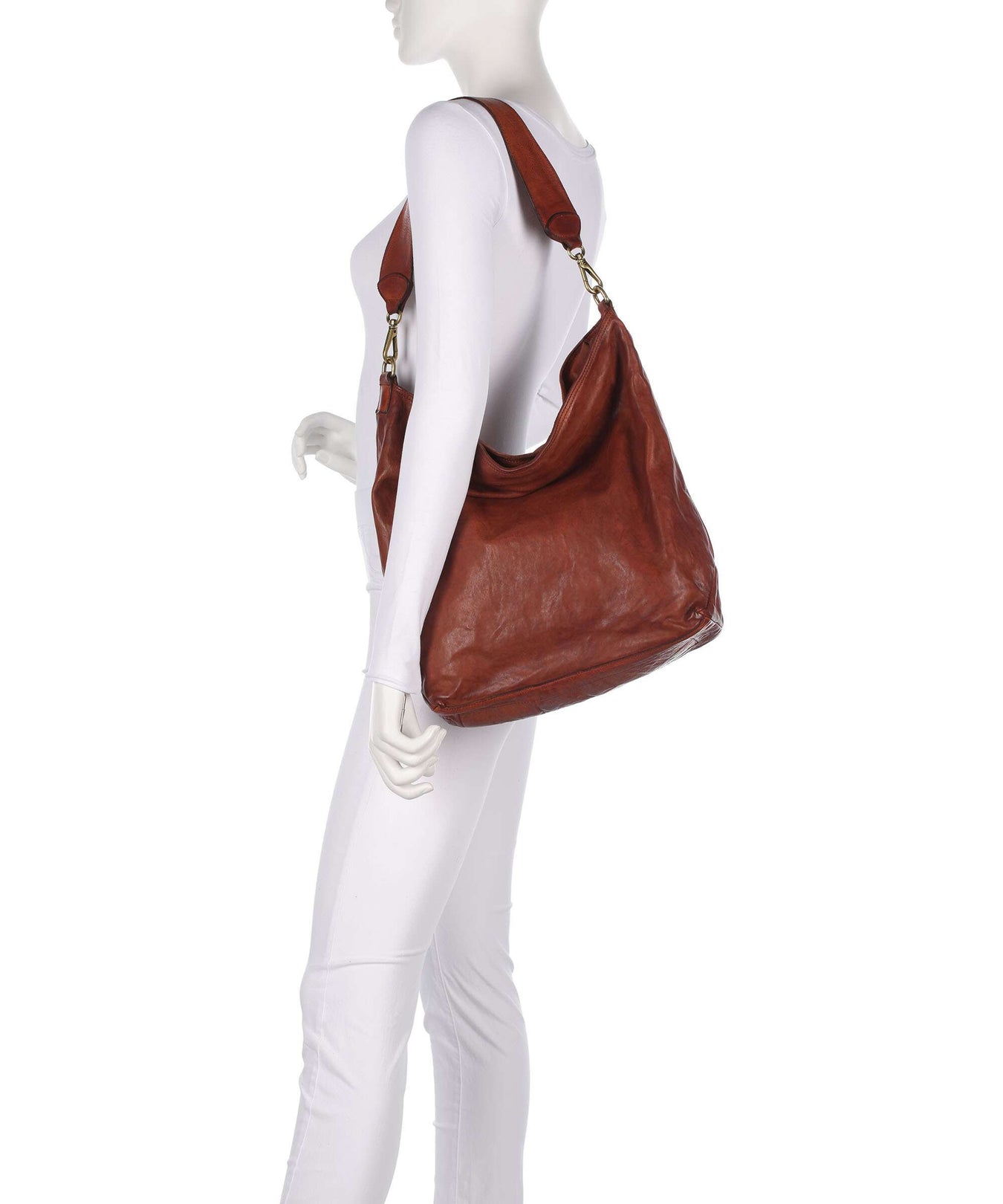 Campomaggi Hobo bag cognac