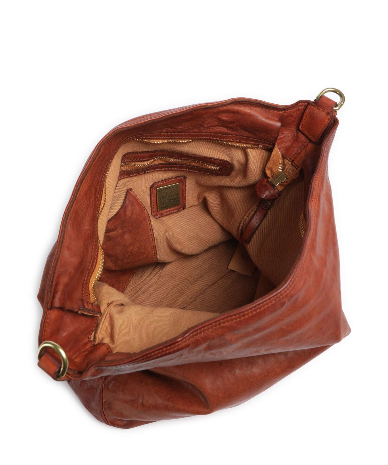 Campomaggi Hobo bag cognac