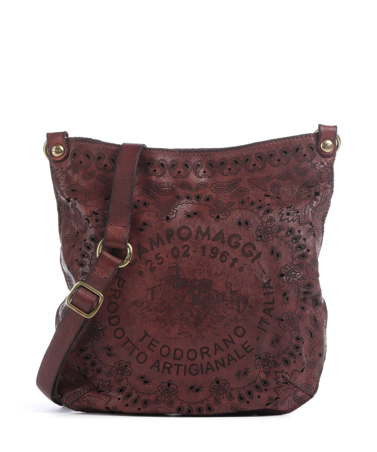 Campomaggi Shoulder bag borgogna