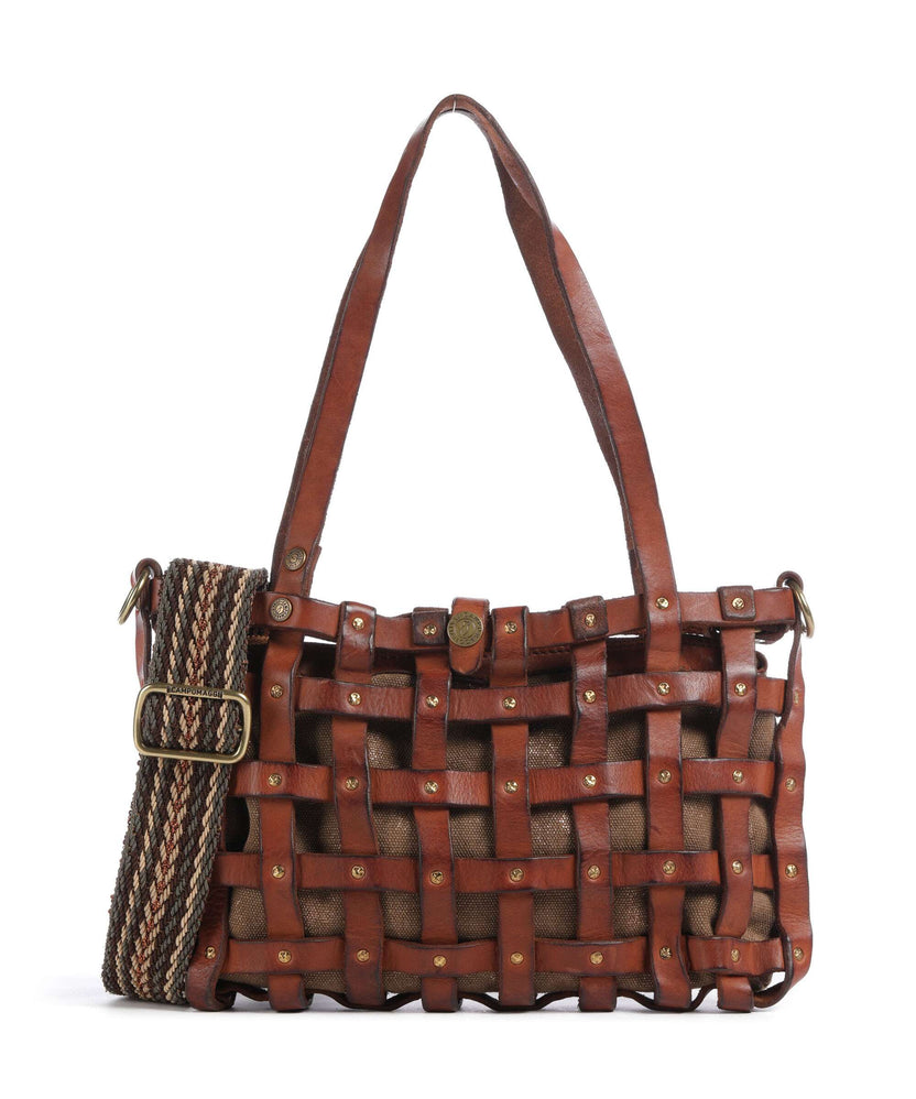 Campomaggi Shoulder bag cognac/bronze
