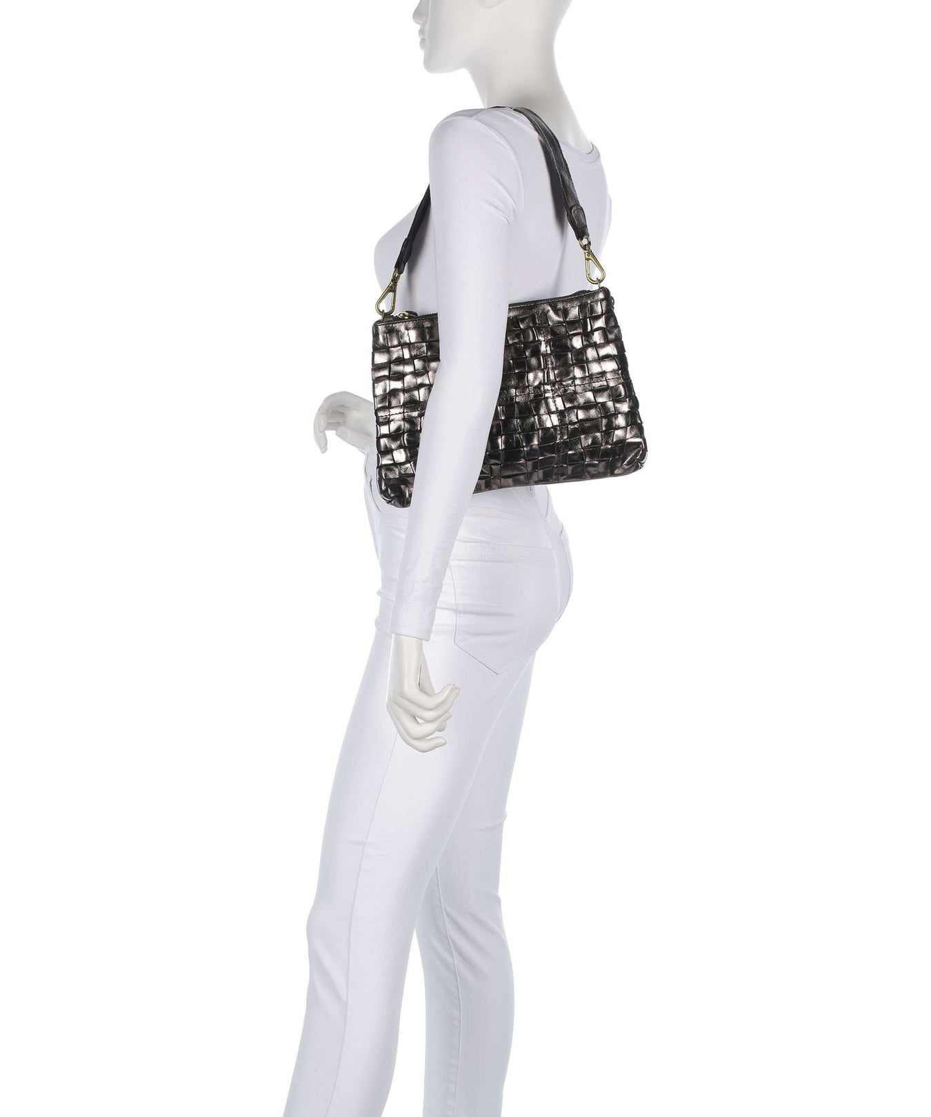 Campomaggi Shoulder bag lead grey