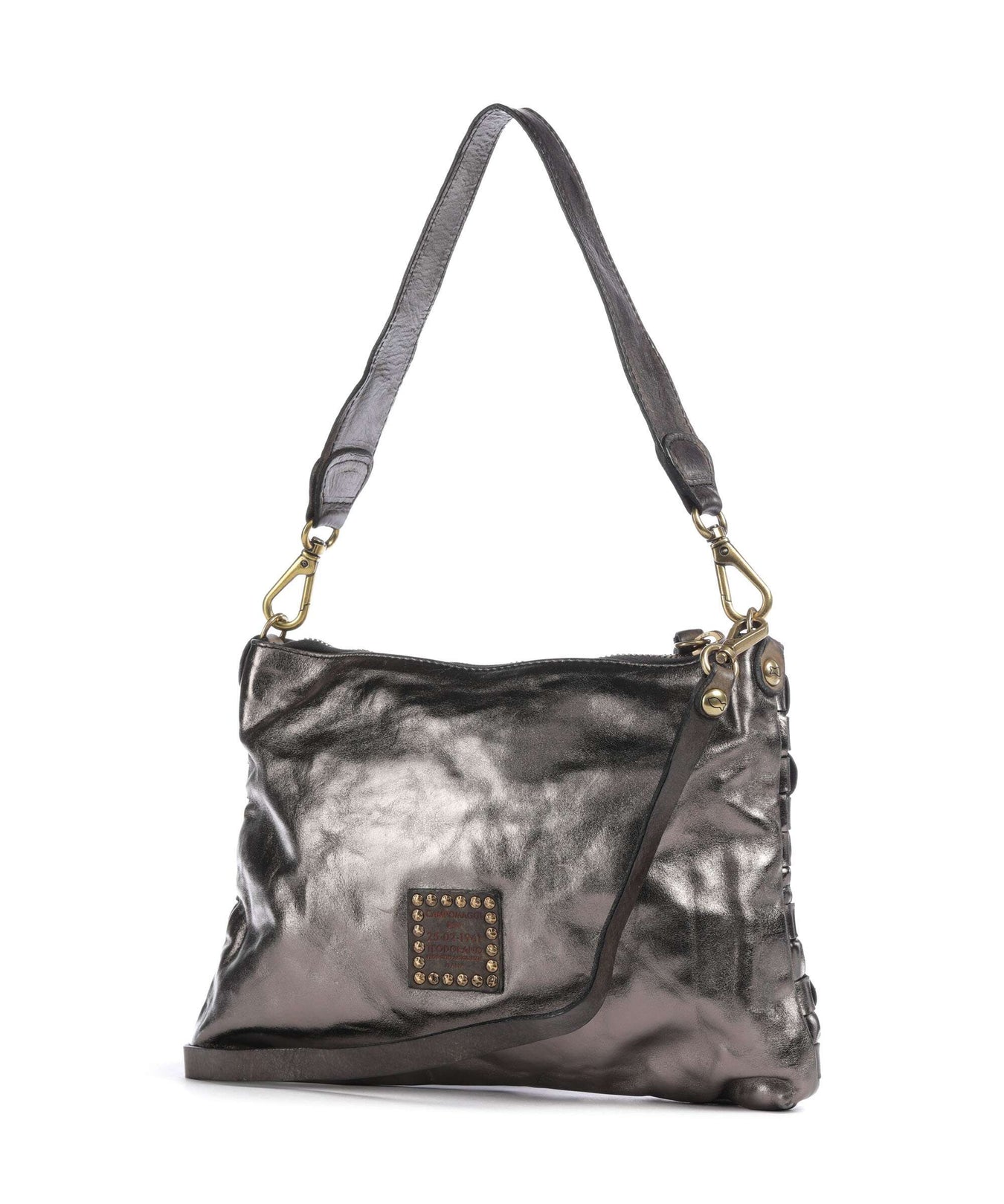 Campomaggi Shoulder bag lead grey