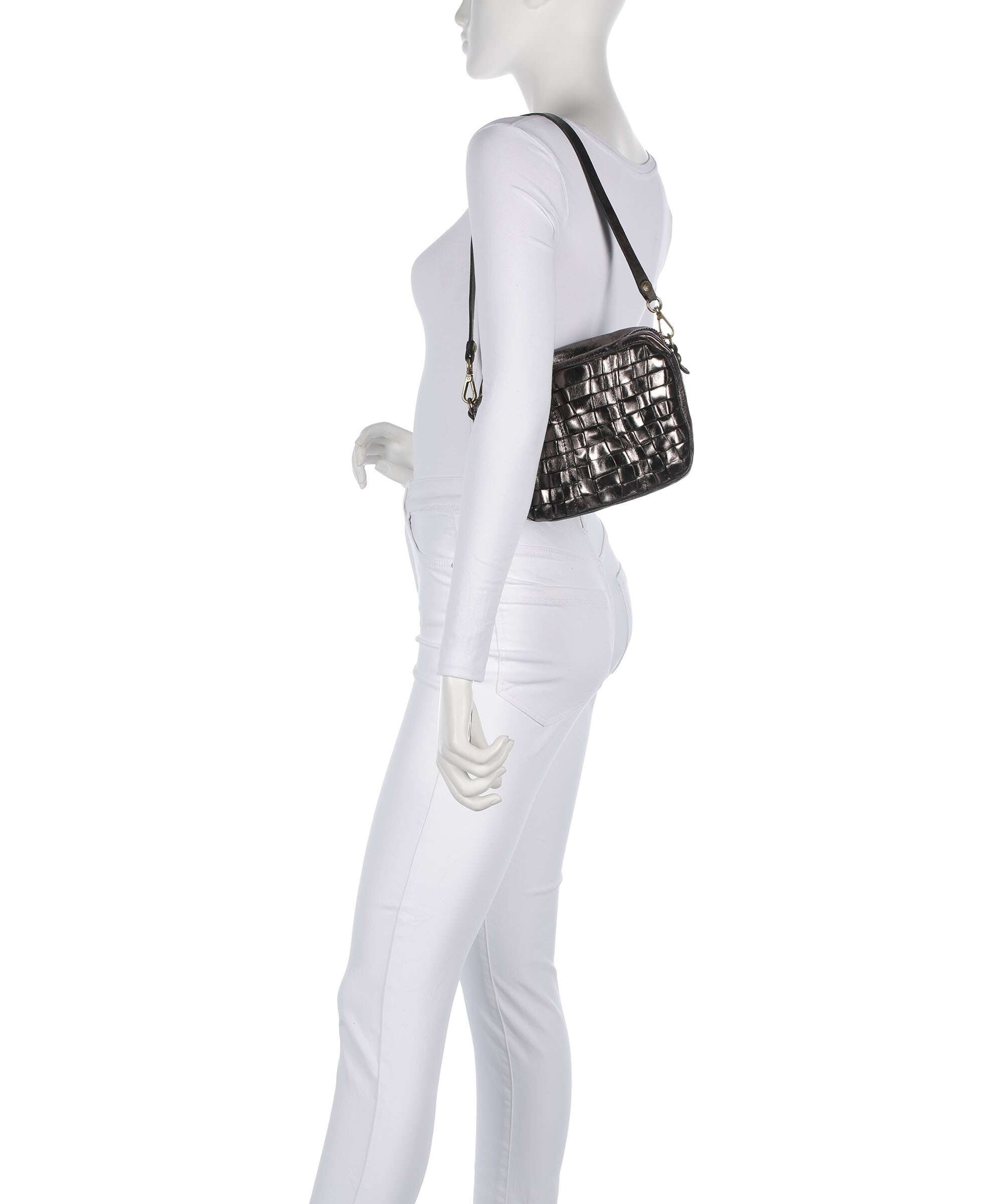 Campomaggi Shoulder bag lead grey
