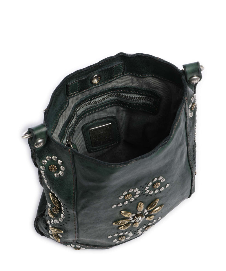 Campomaggi Crossbody bag green bottle