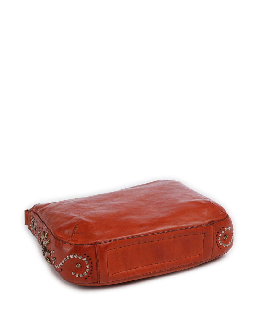 Campomaggi Hobo bag brick