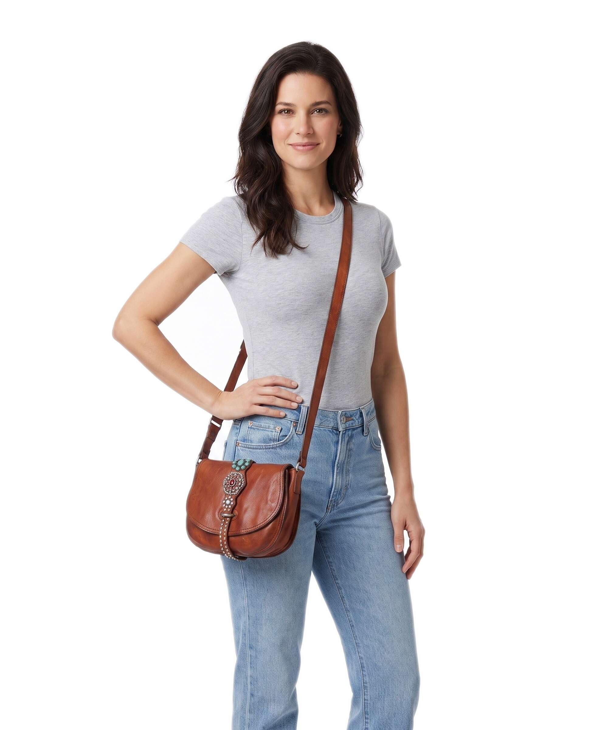 Campomaggi Crossbody bag cognac