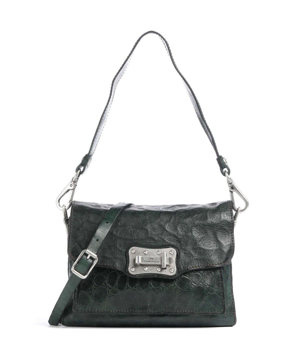 Campomaggi Shoulder bag green bottle