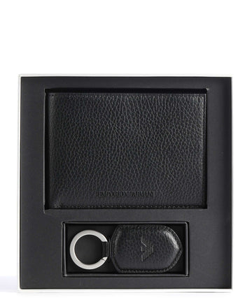 Emporio Armani Business Regenerated Giftset Lompakko black