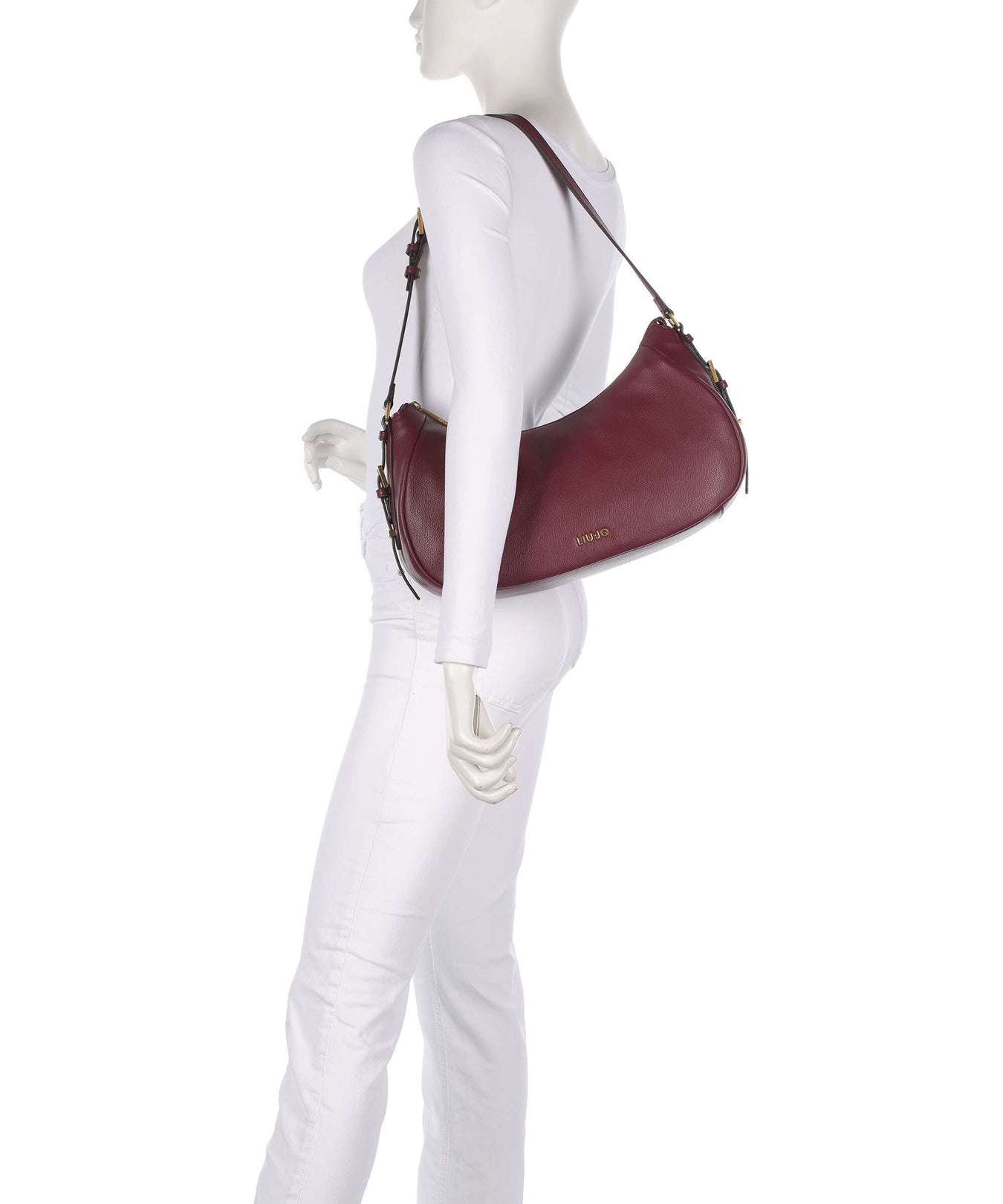 Liu Jo Mantua M Hobo bag red wine