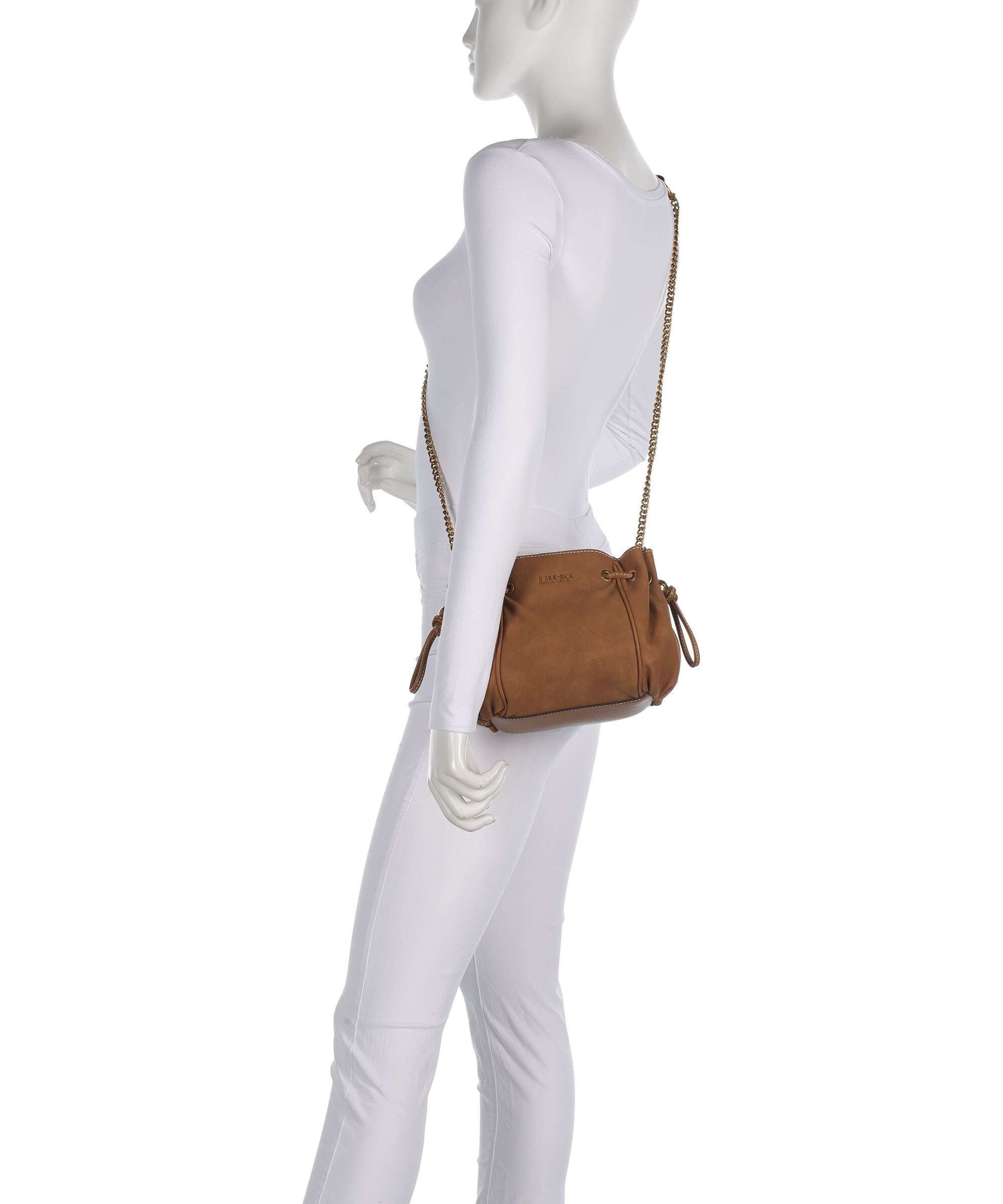 Liu Jo Ginesa M Bucket bag cammello