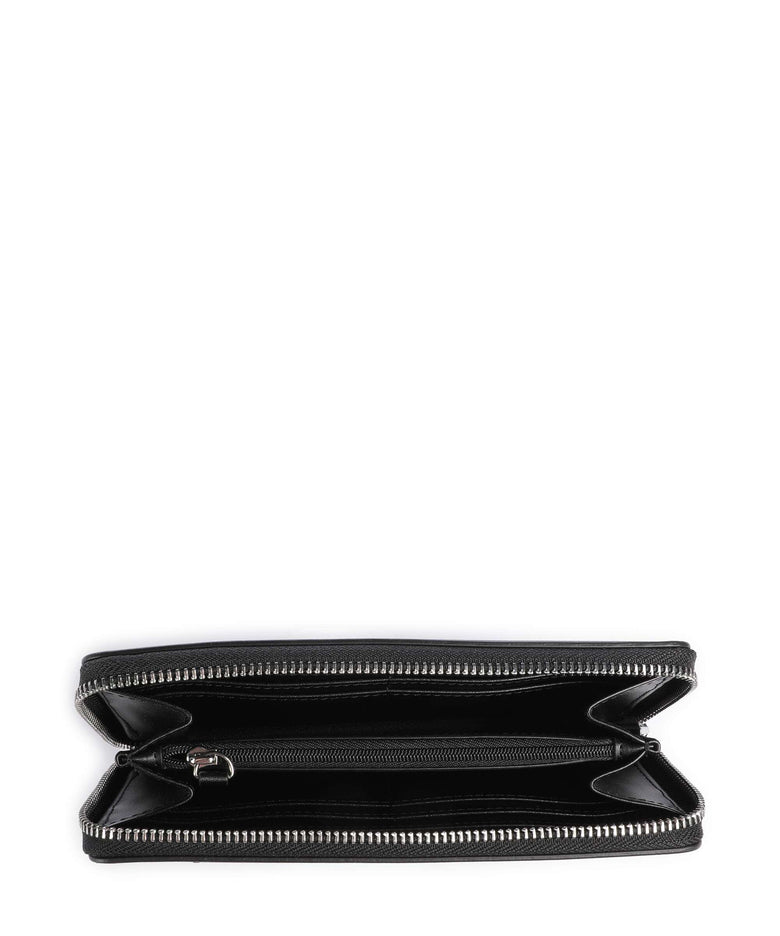 Love Moschino Bold Love Laminated Wallet nero