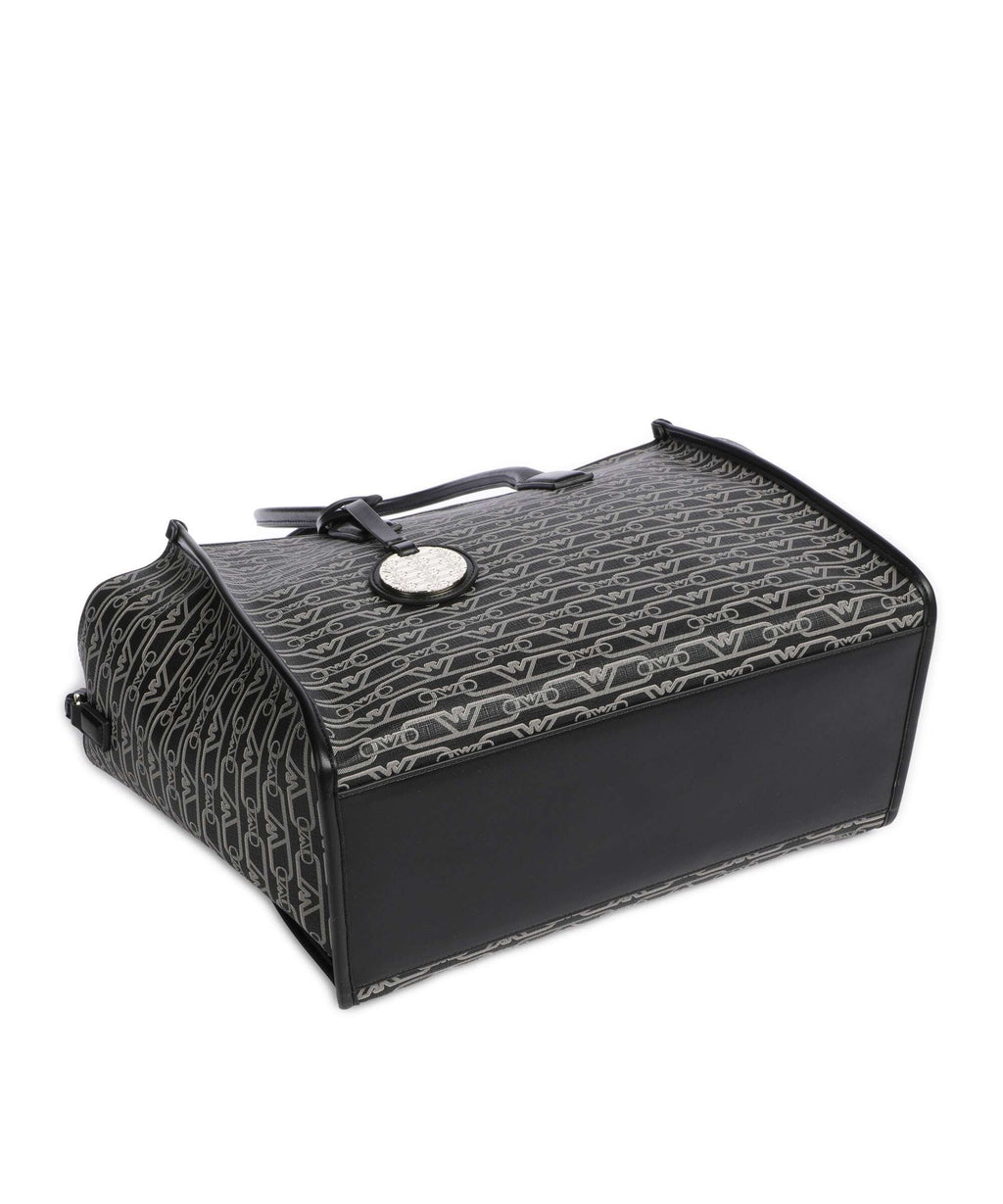 Emporio Armani La Gio Tote bag nero/ecru