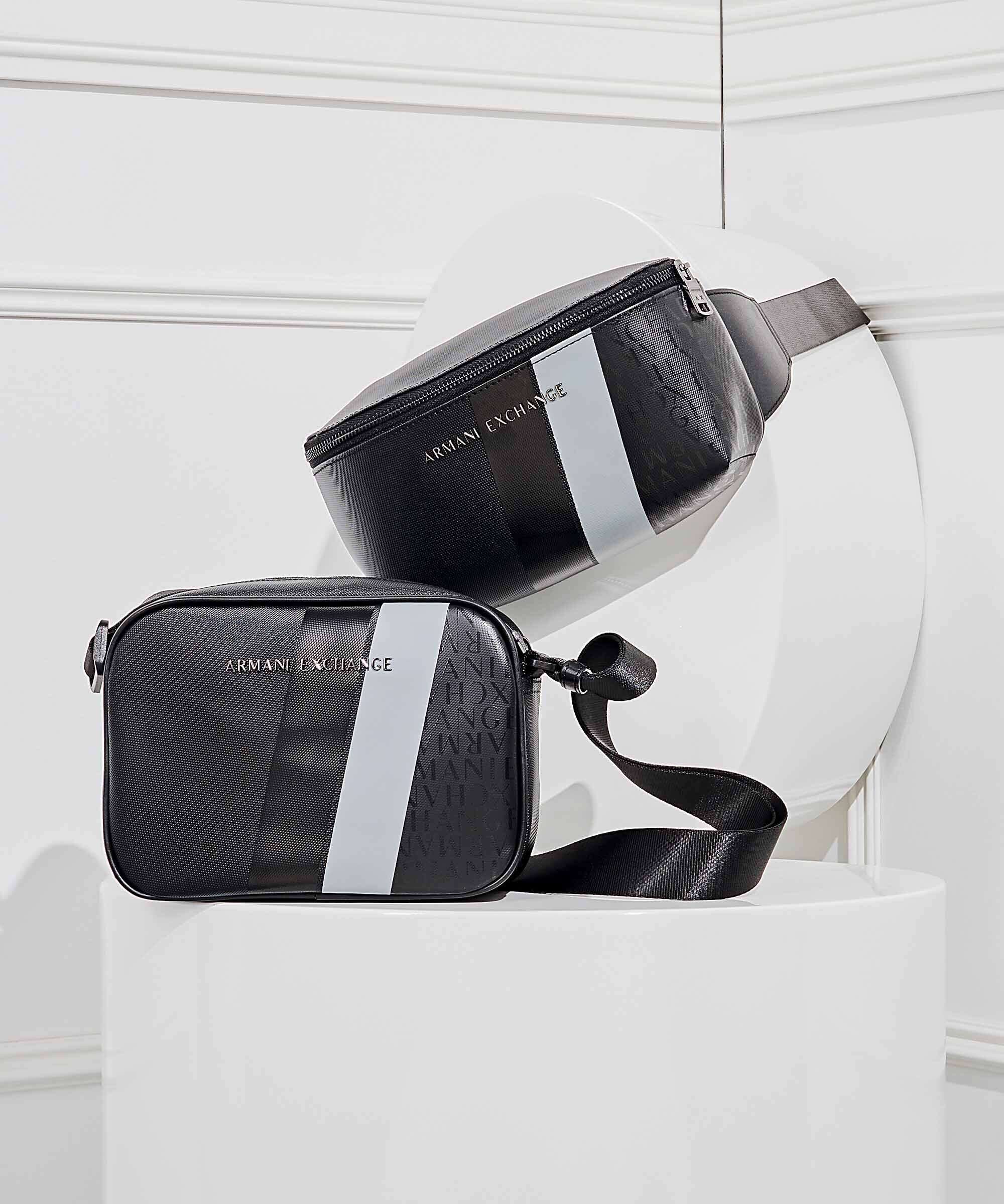 Armani Exchange Dylan Belt bag black