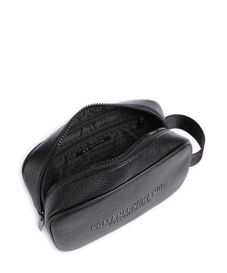 Armani Exchange Miami Toiletry bag black