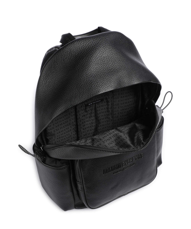 Armani Exchange Miami Backpack black