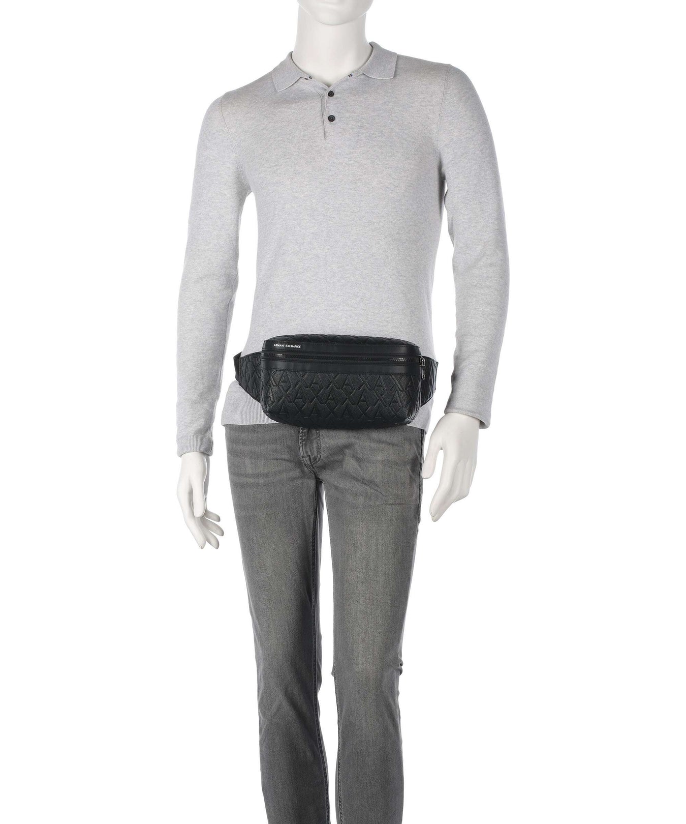 Armani Exchange Liam Fanny pack black