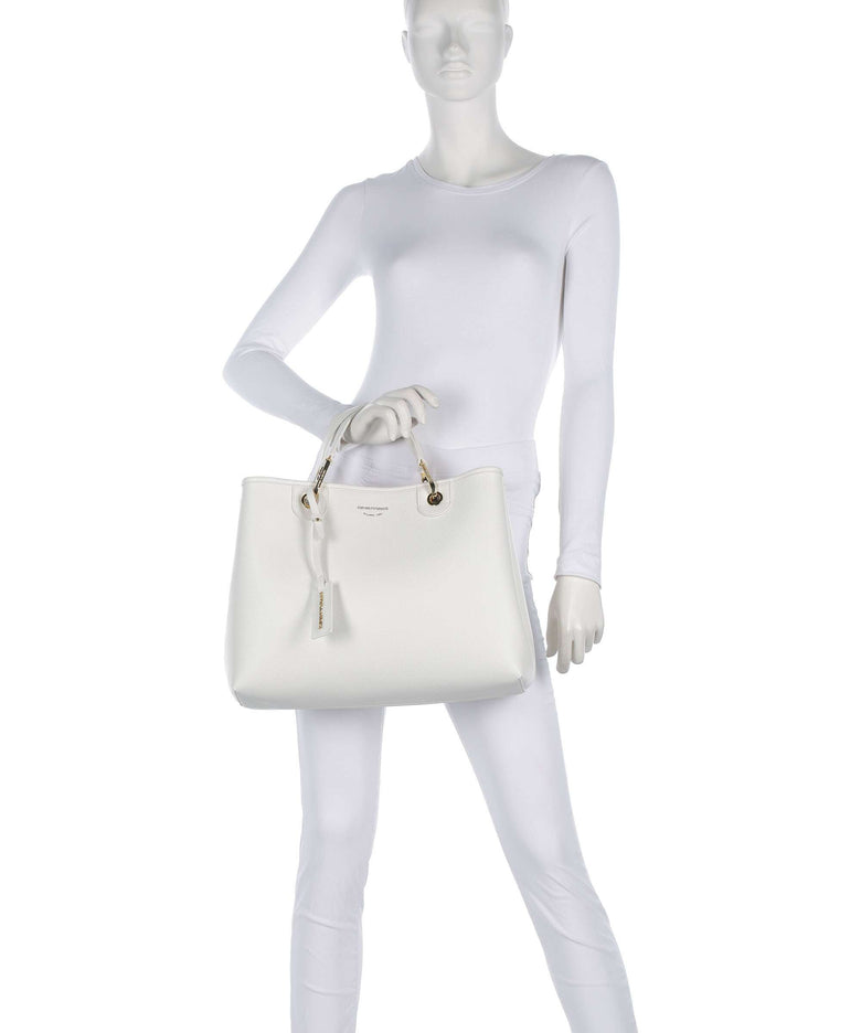 Emporio Armani My EA M Handbag bianco/cuoio