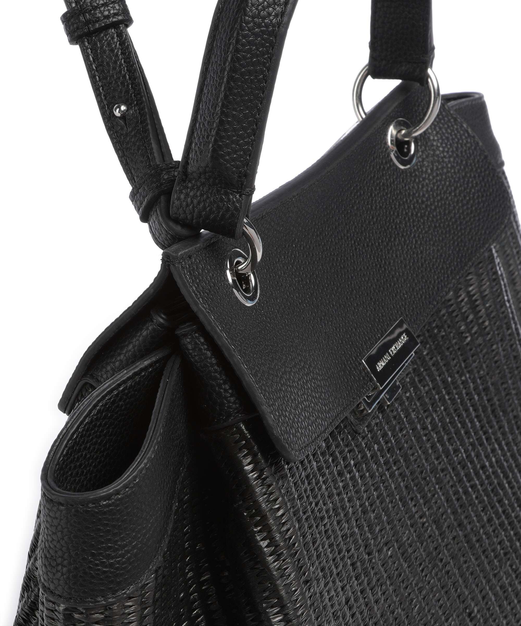 Armani Exchange Wave M Handbag black