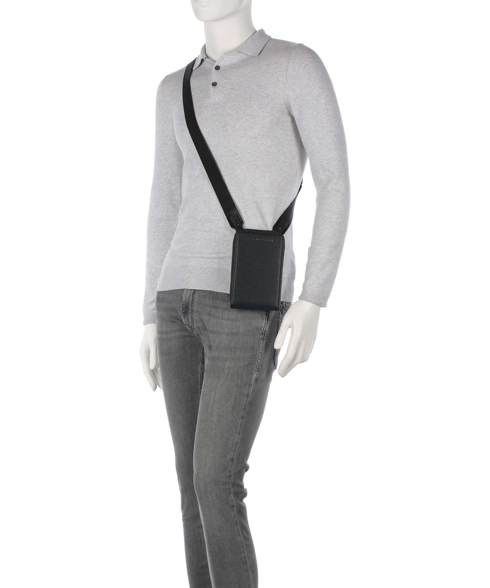 Armani Exchange Lost in Sounds Crossbody bag black