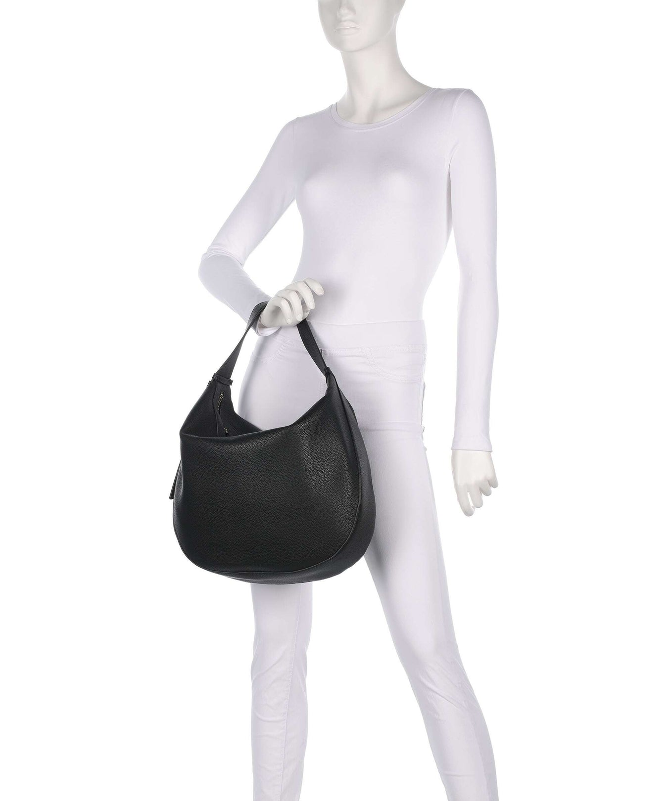 Armani Exchange Susie L Hobo bag black