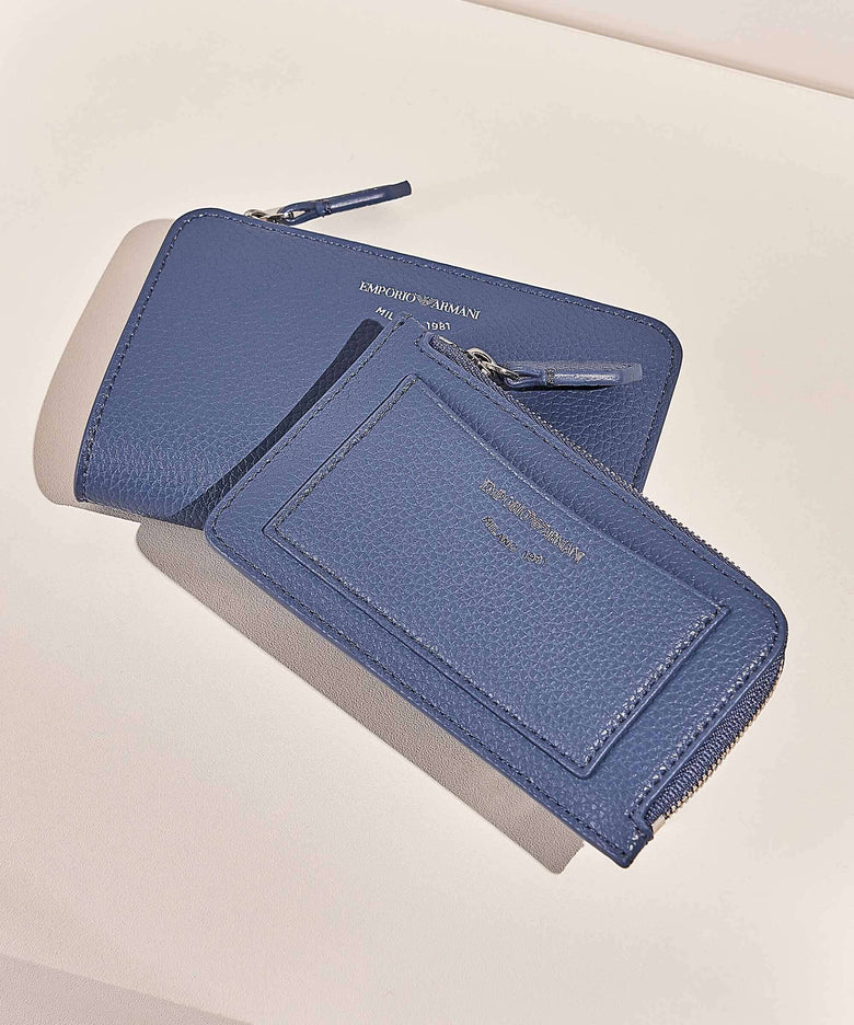 Emporio Armani My EA Credit card holder asfalto