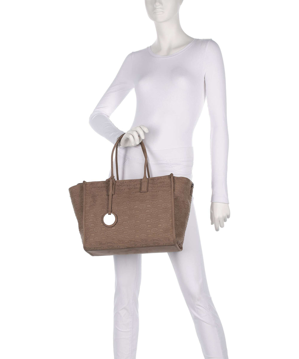 Emporio Armani La Gio Tote bag taupe