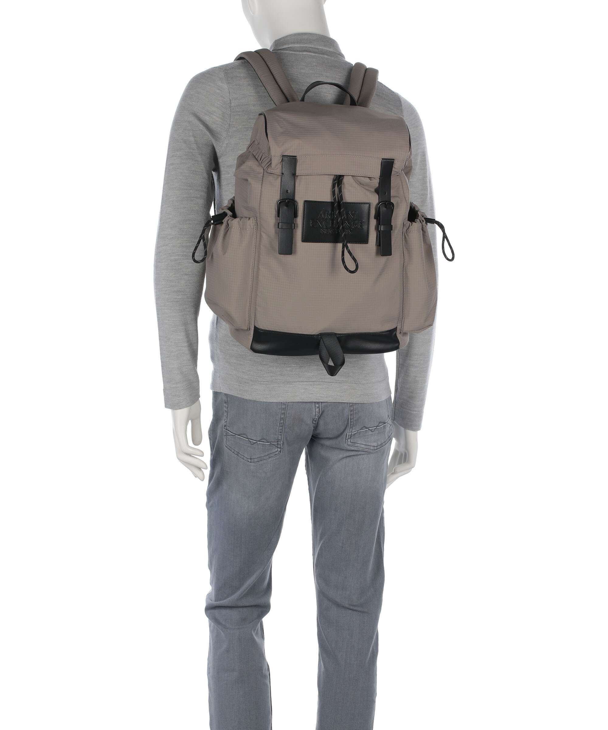Armani Exchange Chelsea Backpack driftwood