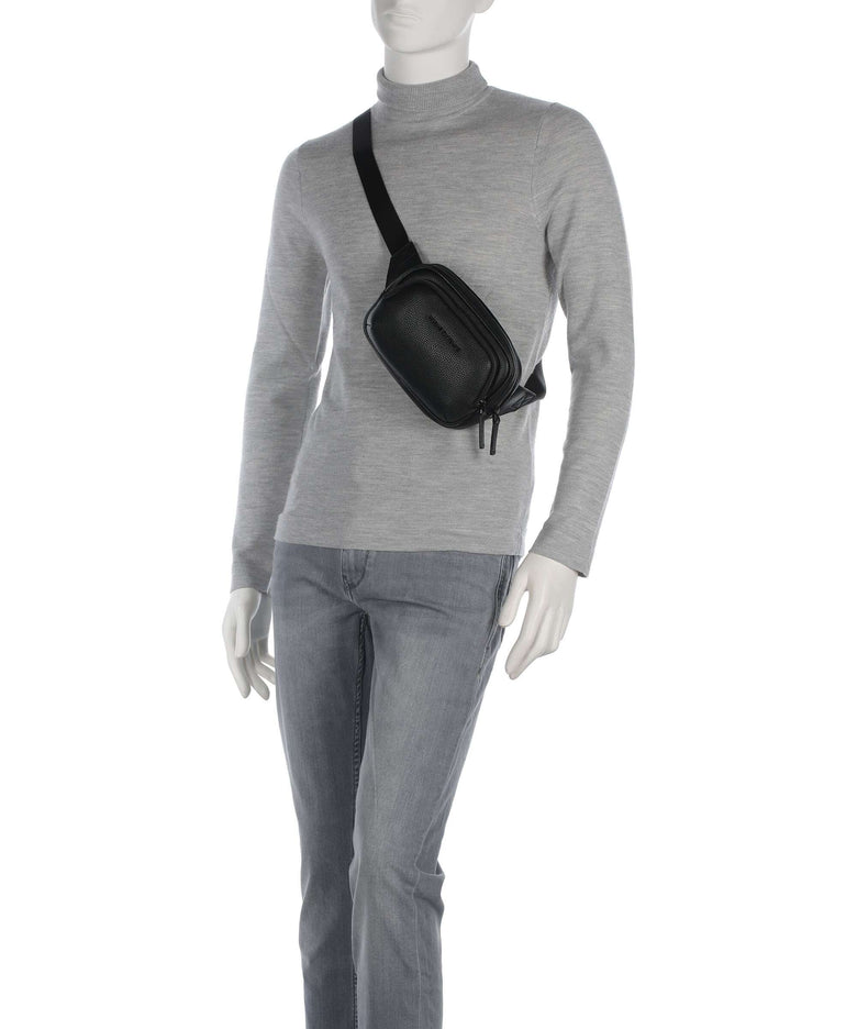 Armani Exchange Madrid Fanny pack black