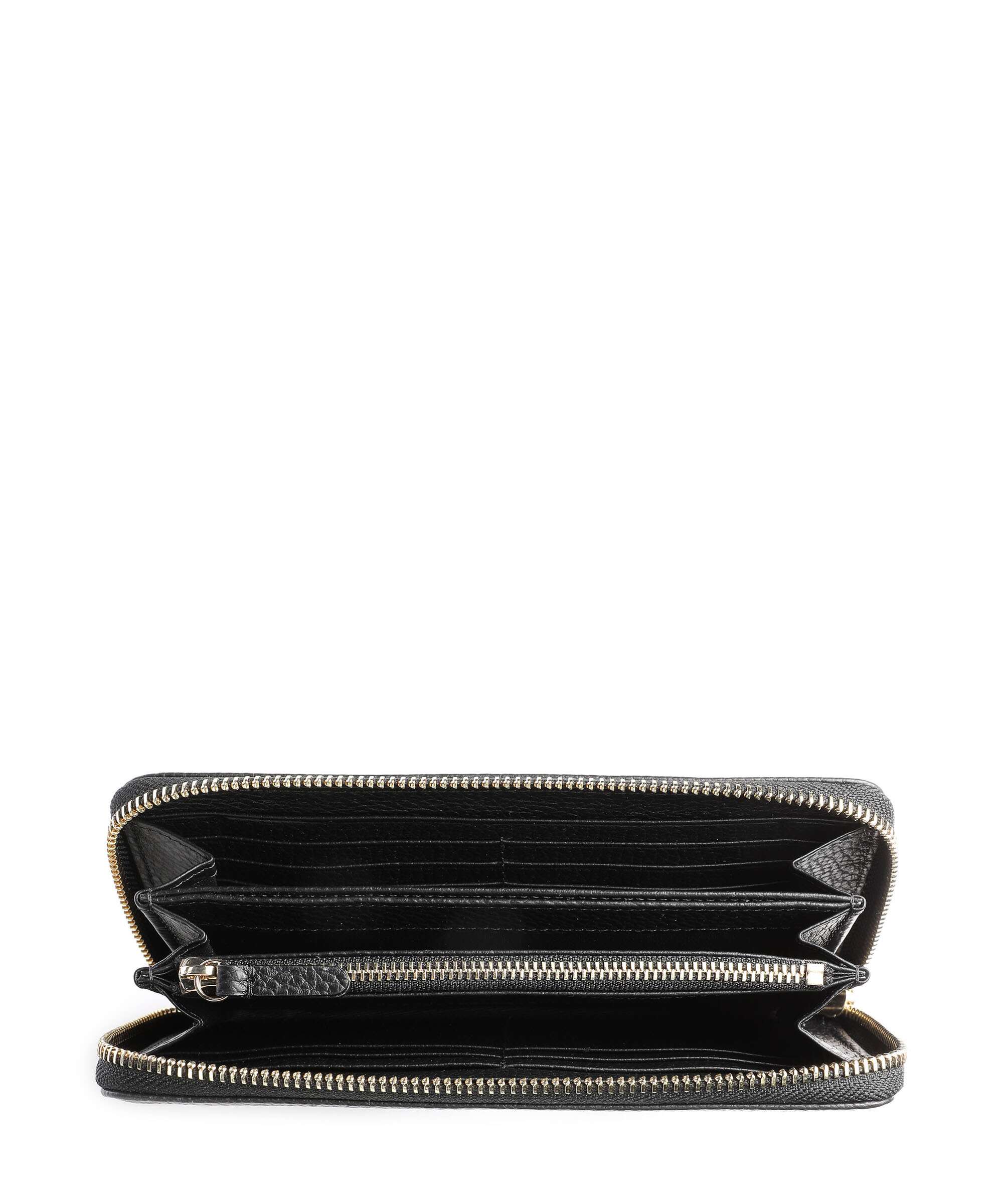 Coccinelle Metallic Soft Wallet noir