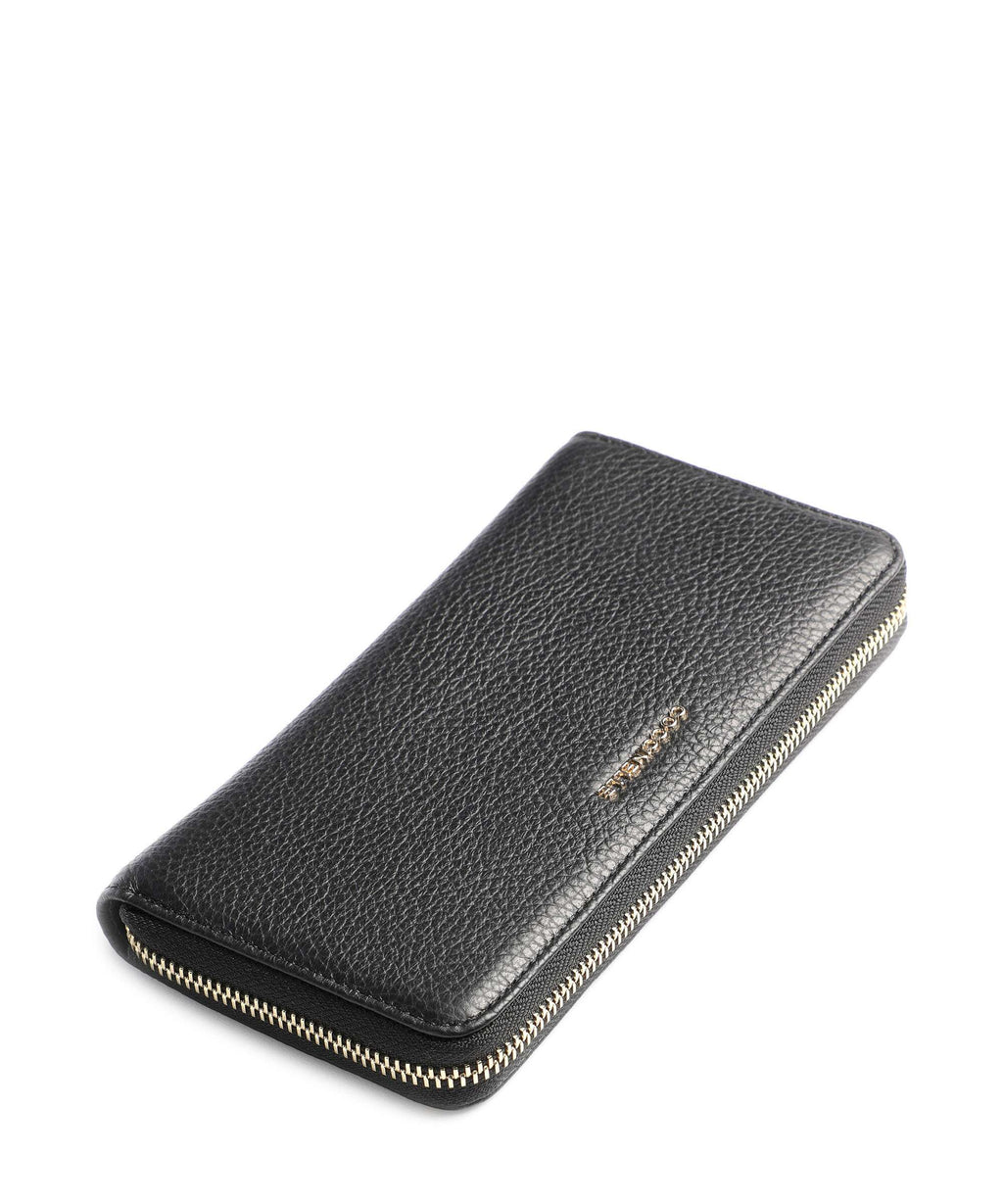 Coccinelle Metallic Soft Wallet noir