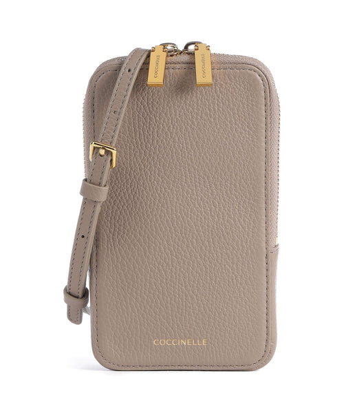 Coccinelle Flor Phone bag warm taupe