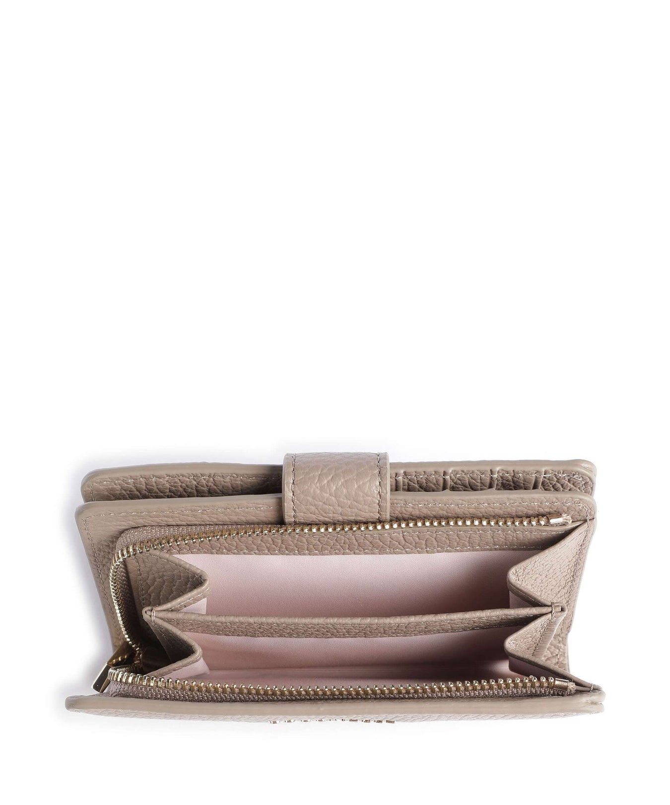 Coccinelle Metallic Soft Wallet warm taupe
