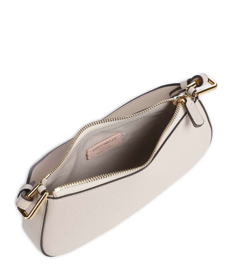 Coccinelle Merveille Shoulder bag lambskin white