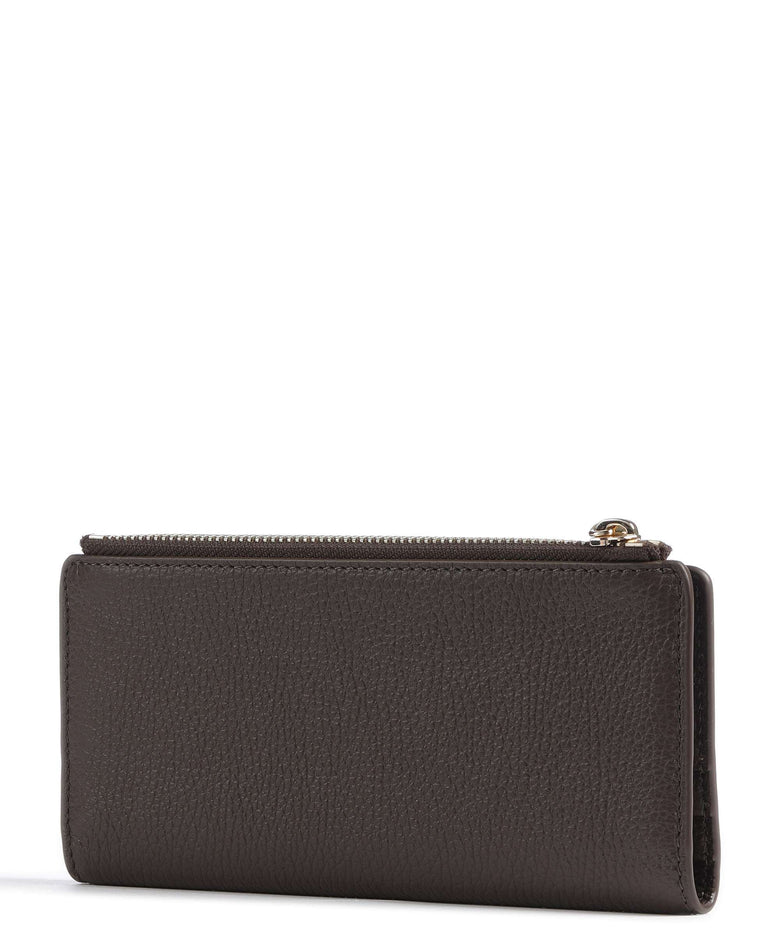 Coccinelle Metallic Soft Wallet fondant brown
