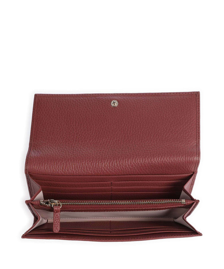 Coccinelle Metallic Soft Wallet brandy