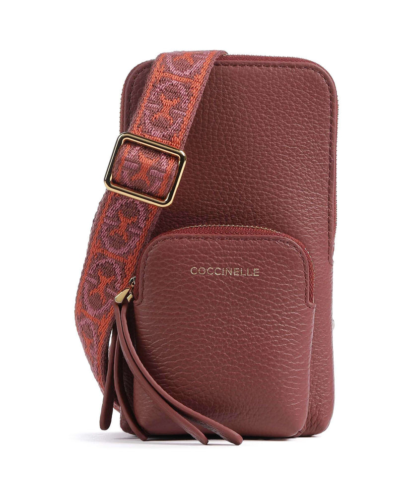 Coccinelle Pixie Phone bag brandy